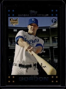 2007 Topps 1st Edition #634a Alex Gordon RC Rookie Kansas City Royals ID:43614 - Picture 1 of 2