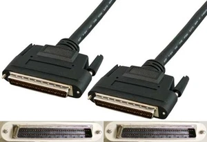 6ft long LVD Ultra3,320mbs HD/MD/HPDB68pin SCSI3 Male~M External Cable/Cord/Wire - Picture 1 of 1