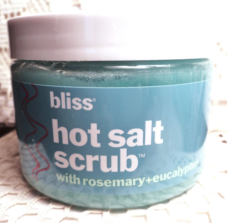 Bliss Hot Salt Scrub with Rosemary and Eucalyptus - 14.1 oz. - Sealed - Image 1 of 1