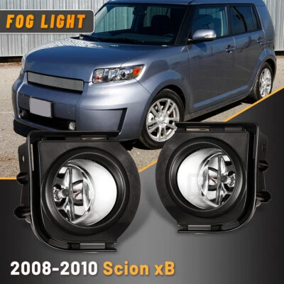 Kit de cableado interruptor lente vidrio transparente luces antiniebla Scion xB 2008-2010 juego de reemplazo Foto 1 de 4