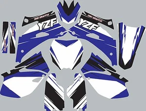 Kit gráfico para 2006-2009 YZ250f YZ 250f YZF 250 fundas guardabarros calcomanías de plástico - Imagen 1 de 1