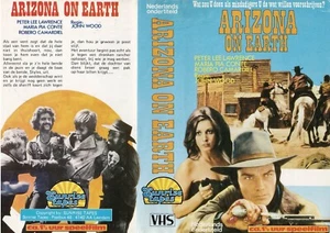 Spaghetti Western ARIZONA ON EARTH on PAL VHS with Peter Lee Lawrence - Picture 1 of 2
