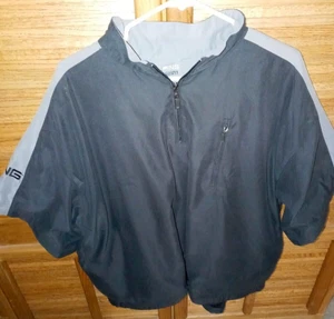 Ping Performance Dynamics Pullover Uomo Manica Corta Giacca Golf 1/4 Zip Large - Foto 1 di 4