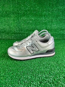 Las mejores ofertas en Plata New Balance 574 Zapatos deportivos para mujeres  | eBay