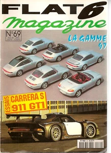 FLAT 6 69 PORSCHE 911 GT1 PORSCHE 993 CARRERA S DIGIT POWER 356 B CARRERA 2 1962 - Bild 1 von 2