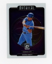2021 Donruss Optic #M7 GEORGE BRETT Rare MYTHICAL INSERT CARD Kansas City Royals