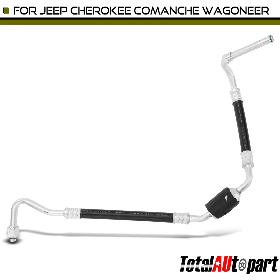 1x Nueva línea de succión de manguera de refrigerante de aire acondicionado para Jeep Cherokee 1989-1991 Comanche Foto 1 de 4
