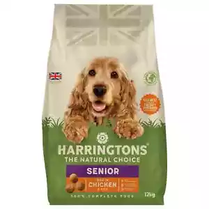Harringtons DRY SENIOR DOG FOOD RICH IN CHICKEN & RICE 12KG - Picture 1 of 1
