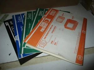 Lot: 5 set folders Sams Photofact, Set Nos. 2207, 2292,2460,2464, 2600 - Picture 1 of 7