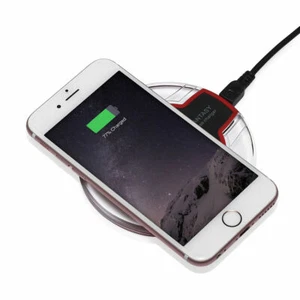 New Universal Qi Wireless Charger Charging for Samsung Galaxy Note Edge HTC SONY - Picture 1 of 12