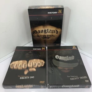 Gangland - Complete Seasons 1 2 & 3 (DVD, 3 Season Lot Box Sets) ALL NEW SEALED - Imagen 1 de 14