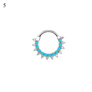 1Pc Septum Ring Nose Hoop Piercing Ear Tragus Helix Cartilage Earring Jewelry