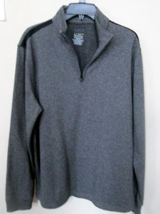 APT.9 PREMIER FLEX JACKET PULLOVER Men Gray/Black Cotton Bland Size XXL-NWT - Picture 1 of 8