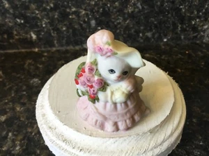 Dedal vintage 1992 Kitty Pepino 'Valentine Priscilla' Southern Belle - Imagen 1 de 6