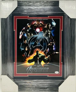 JSA The Avengers CAPTAIN AMERICA & LOKI Signed Autographed FRAMED Photo! - Picture 1 of 4