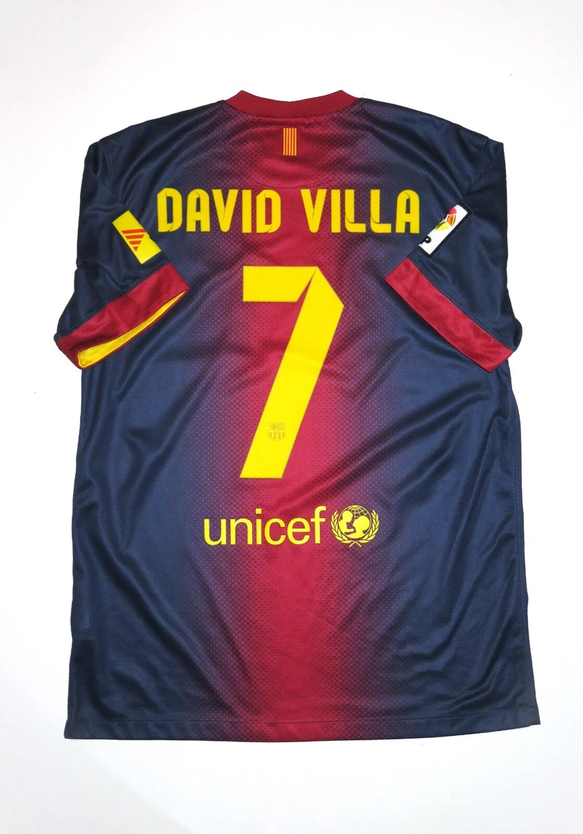 FC Barcelona David Villa International Club Soccer Fan Apparel and