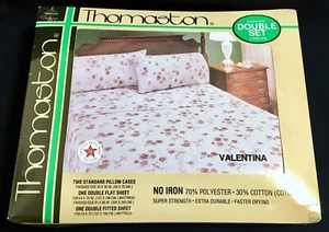 Vintage, New In Package; Thomaston Complete Double Set 4 Pieces. Valentina. - Picture 1 of 6