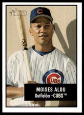 2003 BOWMAN HERITAGE MOISES ALOU. CHICAGO CUBS #17