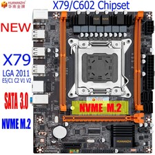 HUANANZHI X79 4M motherboard LGA 2011 PS2 USB2.0 SATA3 nvme m.2 support REG ECC