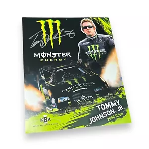 Tommy Johnson Jr. Foto promozionale 8x10 firmata! Driver serie NASCAR o ARCA! - Foto 1 di 2