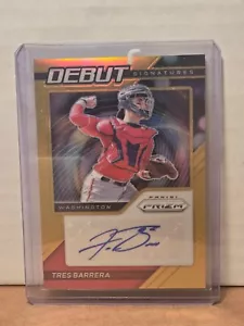 #09/10 Tres Barrera Prizm 2021 Debut Signatures Autograph Auto - Picture 1 of 2