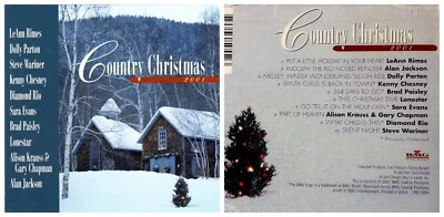 Country Christmas Music CD 2001 Rimes Chesney Paisley Parton Jackson Lonestar - Image 1 of 4