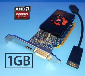 Dell XPS 420 7100 8000 8100 8300 8500 8700 1GB 128-Bit GDDR5 Video Card + HDMI - Picture 1 of 1