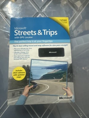 微软街道和旅行带 GPS 定位器 2011 软件更新和地图房车 - 全新 — 第 1/3 张图片