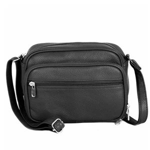 Cowhide Leather Women's Shoulder Purse Small Cross Body Organizer Bag with Ma... - Picture 1 of 8
