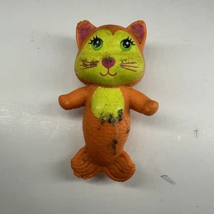 1981 Vintage Kenner See Wees Meerjungfrau Katze orange Kätzchen Seekätzchen Mercat - Bild 1 von 2