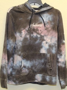 Hollister Sudadera con Capucha Para Hombre XL Tie-Dye Pullover Forrado en Vellón Algodón - Imagen 1 de 7