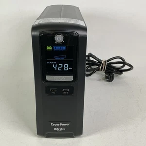 CyberPower 1500VA AVR Uninterupted Power Supply UPS Battery Back Up - Afbeelding 1 van 16