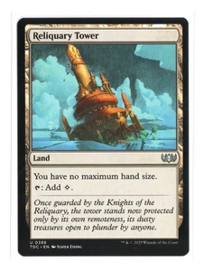 MTG - Reliquary Tower - Normal - Commander: Tarkir: Dragonstorm - NM - Picture 1 of 2