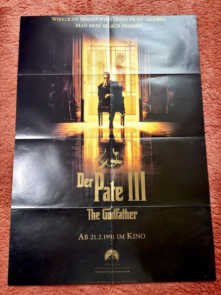 Der Pate 3 - Kinoplakat Poster A1, The Godfather, Al Pacino, Diane Keaton - Bild 1 von 1