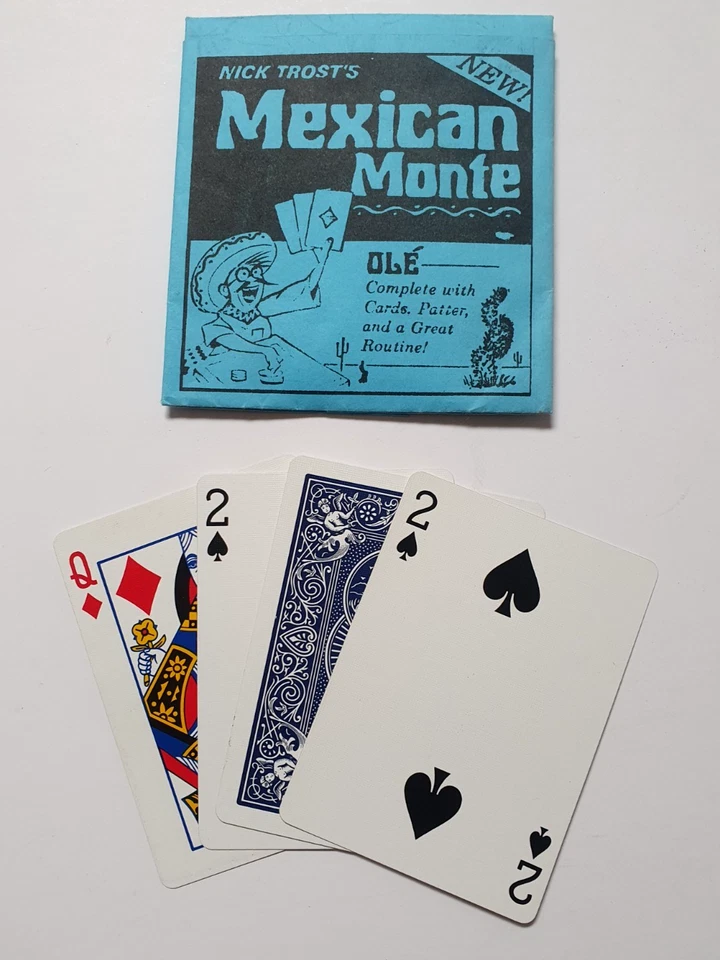 MEXICAN MONTE by Nick Trost - Close-Up Card Packet Magic Trick - Image 1 of 1