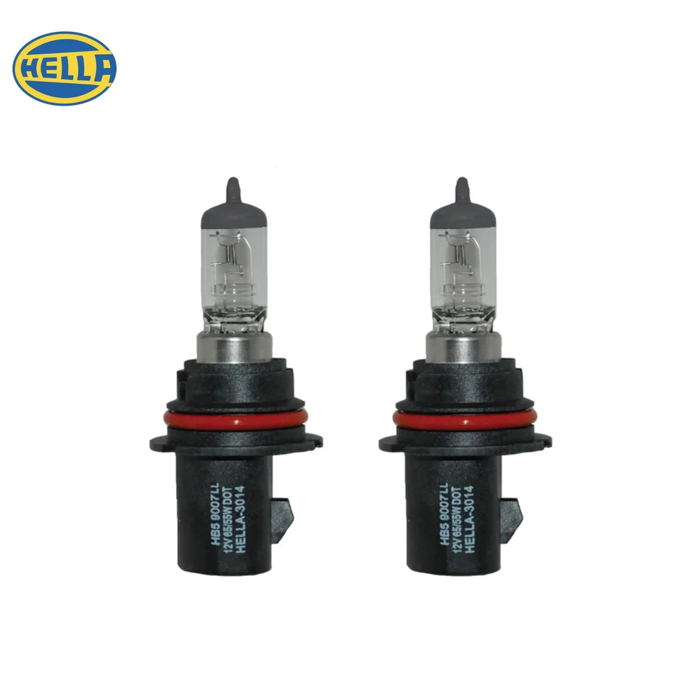 Juego de 2 bombillas de faros Hella 9007LL para Chevrolet, Chrysler, Dodge Foto 1 de 1