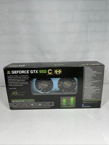 PNY NVIDIA Geforce GTX 950 VCGGTX9502XPB-OC-BB 2GB GDDR5 Video Graphics Card - Picture 1 of 17