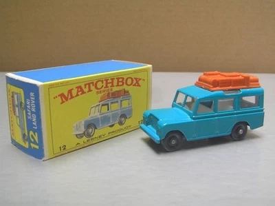 Matchbox Regular Wheels #12 Land Rover Safari Lesney England NMIB+ - Image 1 of 4