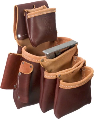 Occidental Leather 5062LH 4 Pouch Pro Left Handed Fastener Bag MADE IN USA