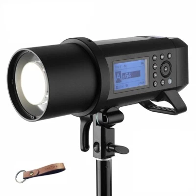 Godox AD400Pro 400W 2.4G TTL HSS Portable Outdoor Flash Light Camera Speedlite - Image 1 of 4