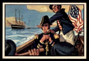 1954 Bowman U.S. Navy Victories #13 Naval Forces Take Monterey NM