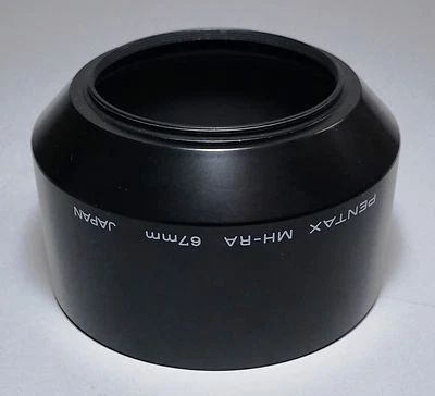 Pentax Camera Metal Shade Hood MH-RA 67mm for SMC A* 85/1.4 Lens - Image 1 of 2