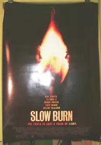 POSTER FILM SLOW BURN 2005 originale d/s 27x40 Ray Liotta / LL Cool J - Foto 1 di 3