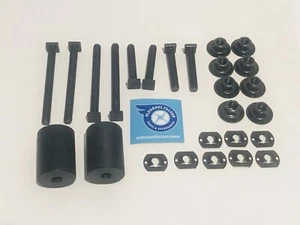 FORD FALCON XR XT XW XY GT HO GS BUCKET SEAT BOLT AND NUT WITH SPACERS KIT NEW - Picture 1 of 2