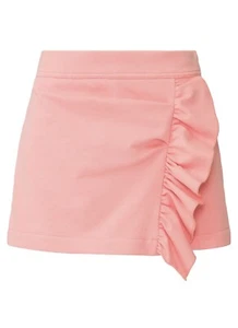 Milly Miriam French Terry Shorts Skort Pink NEW with Tags Size Large - Picture 1 of 7