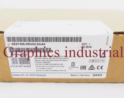 NEW Siemens 6ES7 405-0RA02-0AA0 6ES7405-0RA02-0AA0 New Expedited Shipping - Image 1 of 4
