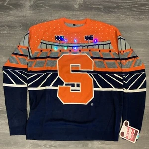 Suéter Feo Syracuse Orangemen Altavoz Iluminado Foco Equipo Altavoz XXL   - Imagen 1 de 9