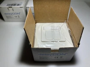 3x DeleyCON CAT6 Netzwerk Dose, Aufputz/Unterputz, weiß - Picture 1 of 3