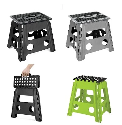 All Size Step Foot Stool Folding Foldable Multi Purpose Heavy Duty Home Portable - Image 1 of 4
