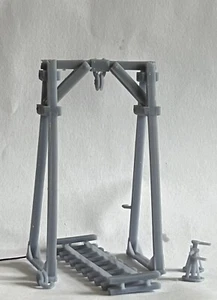 009/OO9/HOe A-Frame Hoist for narrow gauge model railways - Picture 1 of 5